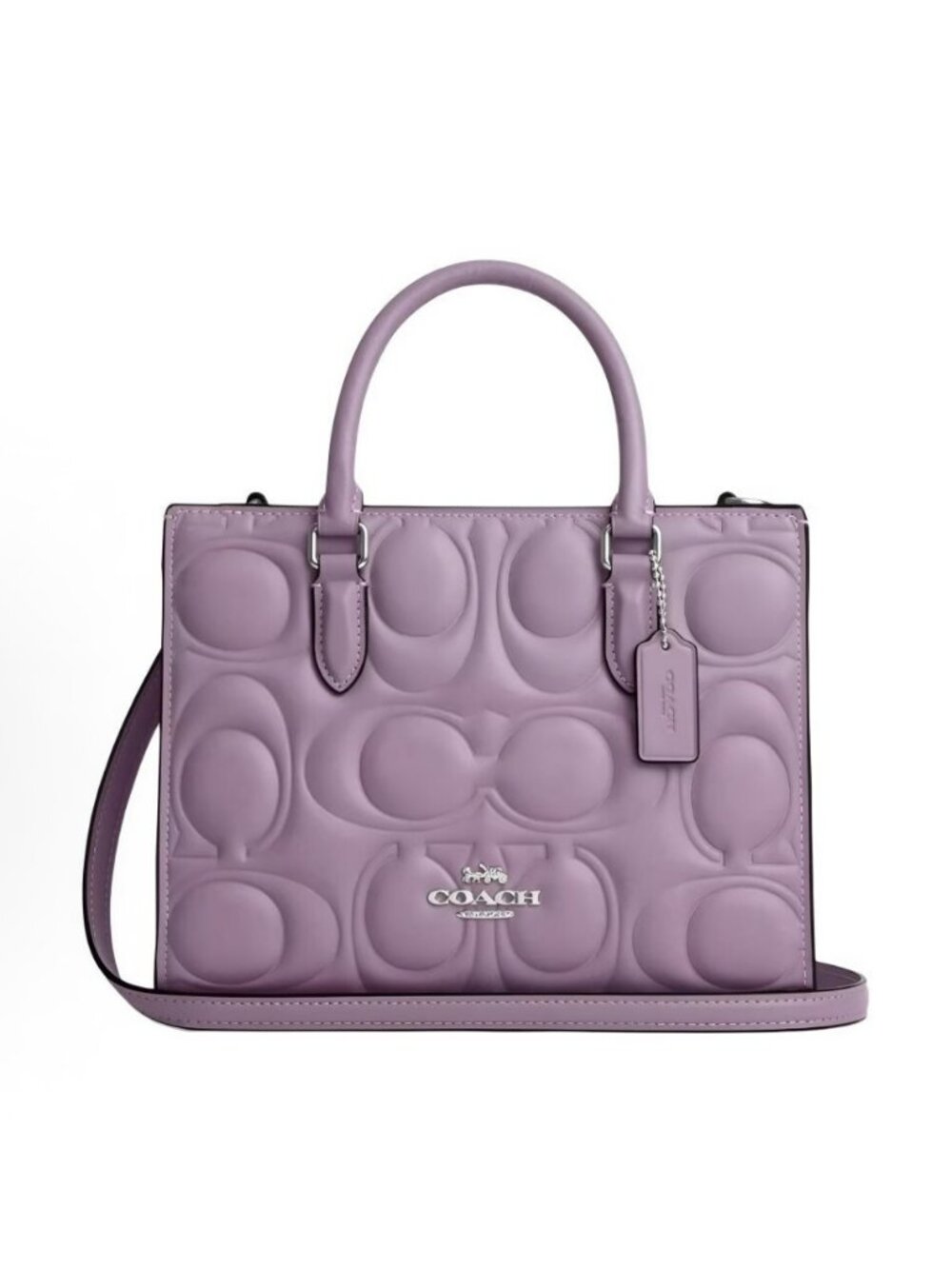 coach Maggie Small Tote Bag In Signature Leather cy670